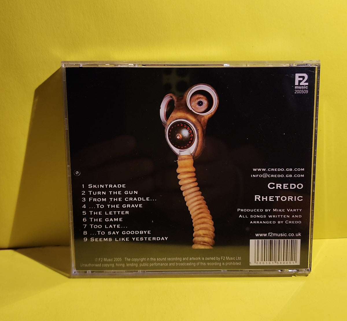 Credo  - Rhetoric - 2005 - 200509 Used - NM - CDs