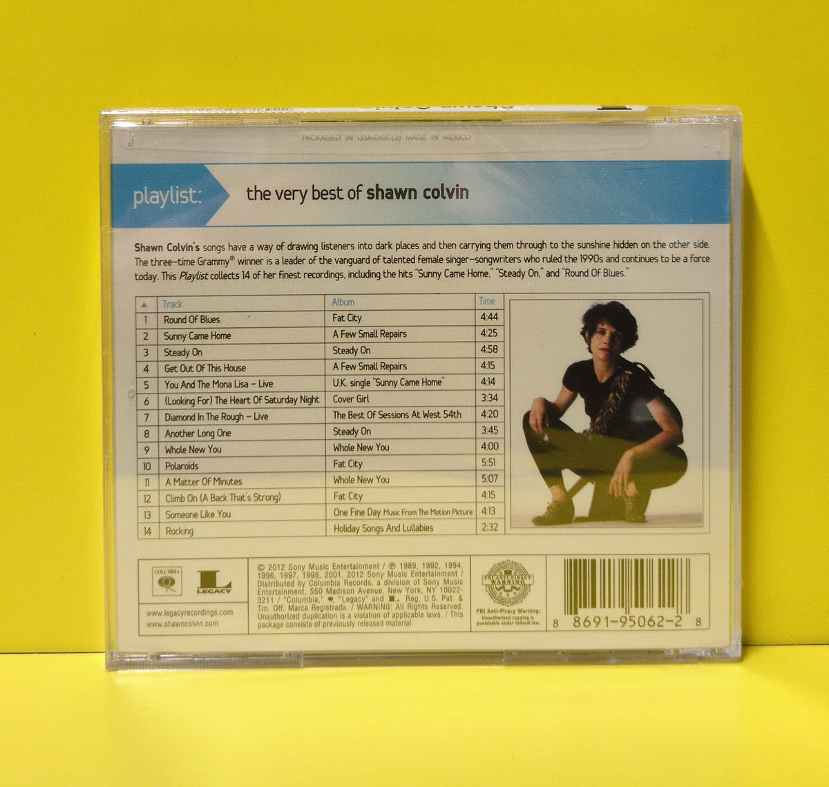 Shawn Colvin - Playlist: The Very Best Of Shawn Colvin - 2012 - 88691950622 New - Sealed - CDs