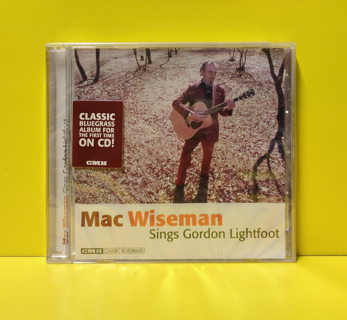 Mac Wiseman - Mac Wiseman Sings Gordon Lightfoot - 2002 - CD-6296 New - Sealed - CDs