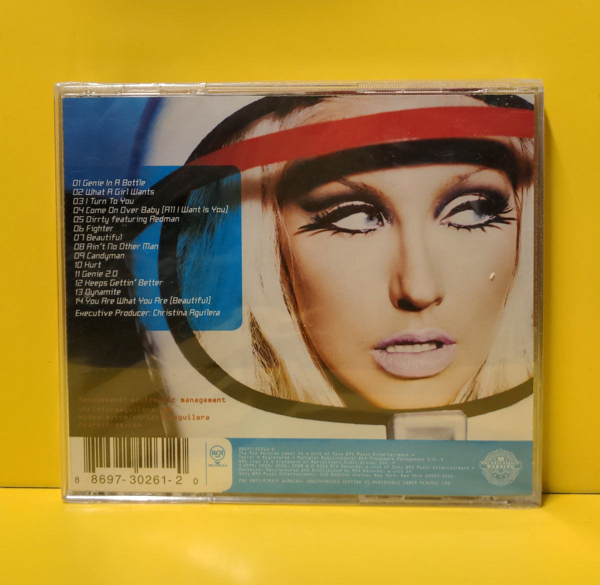 Christina Aguilera - Keeps Gettin' Better: A Decade Of Hits - 2008 - 88697-30261-2 New - Sealed - CDs