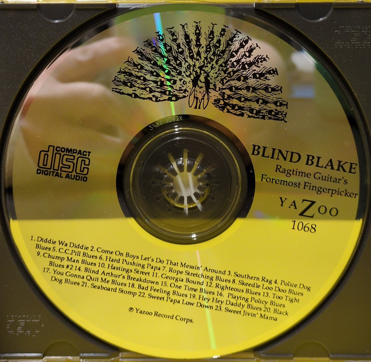 Blind Blake - Ragtime Guitar's Foremost Fingerpicker - 1990 - 1068 Used - EX - CDs