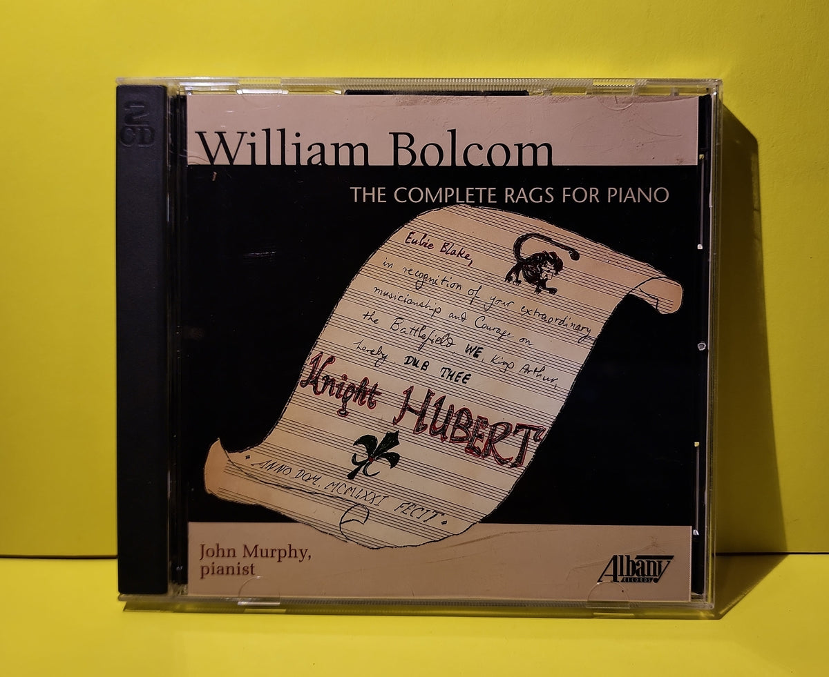 William Bolcom, John Murphy - Knight Hurbert - Complete Rags - 1998 - TROY 325/26 Used - EX - CDs