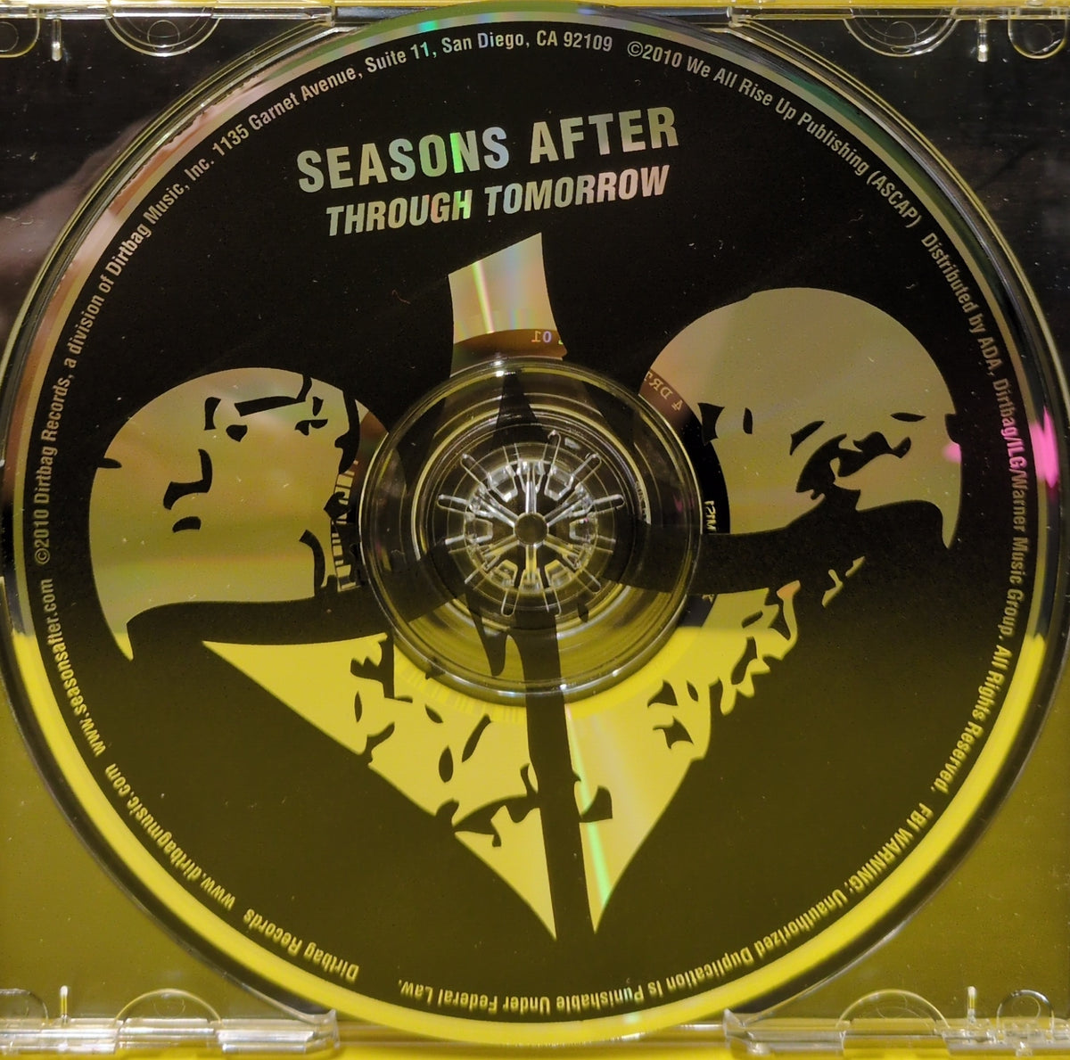 Seasons After - Through Tomorrow - 2010 - Used - EX - CDs