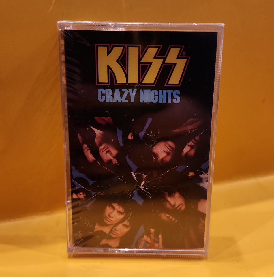 KISS - Crazy Night - 1987 - 832-626-4 New - Sealed - cassettes