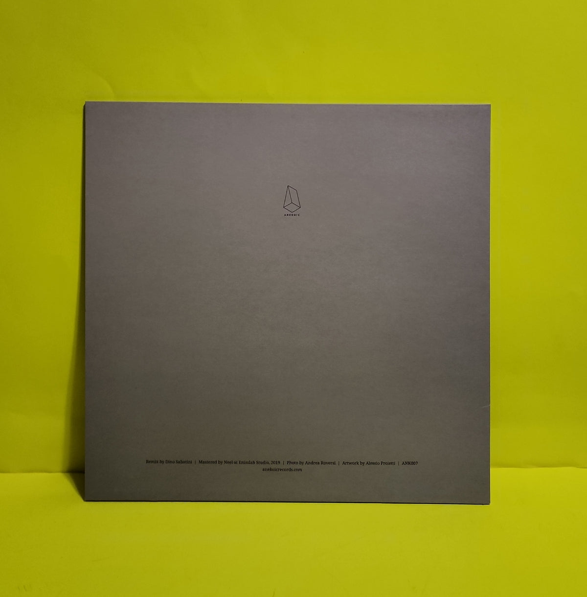 Hoedus - The Futurist (Italy Techno 12") - 2019 - ANK007 New - NM - Vinyl