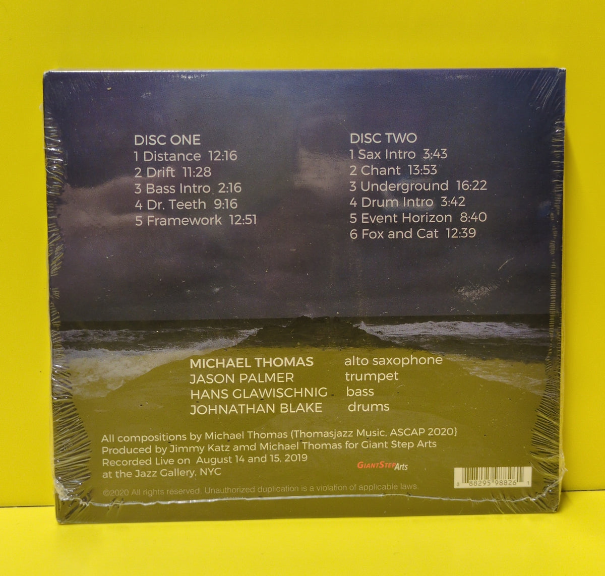 Michael Thomas - Event Horizon - 2020 - GSA 005 New - Sealed - 2xCD