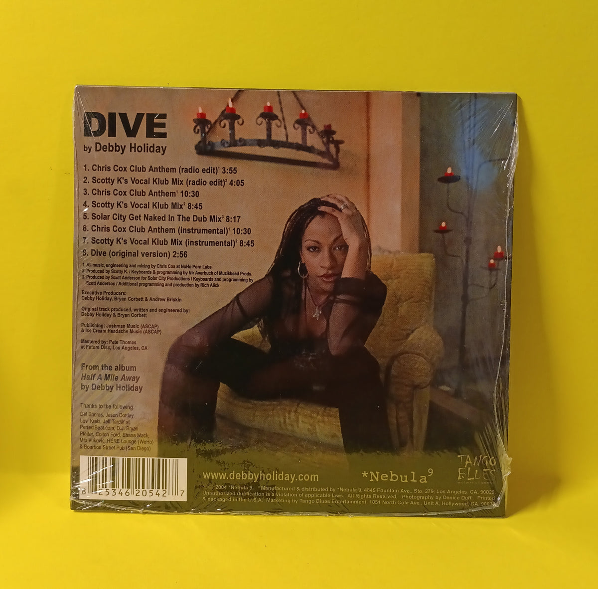 Debby Holiday - Dive (Digipak House Single) - 2004 - New - Sealed - CDs