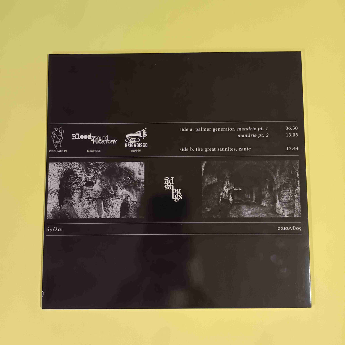 Palmer Generator / Great Saunites - PGTGS - 2020 - bloody068 Used - EX - Vinyl
