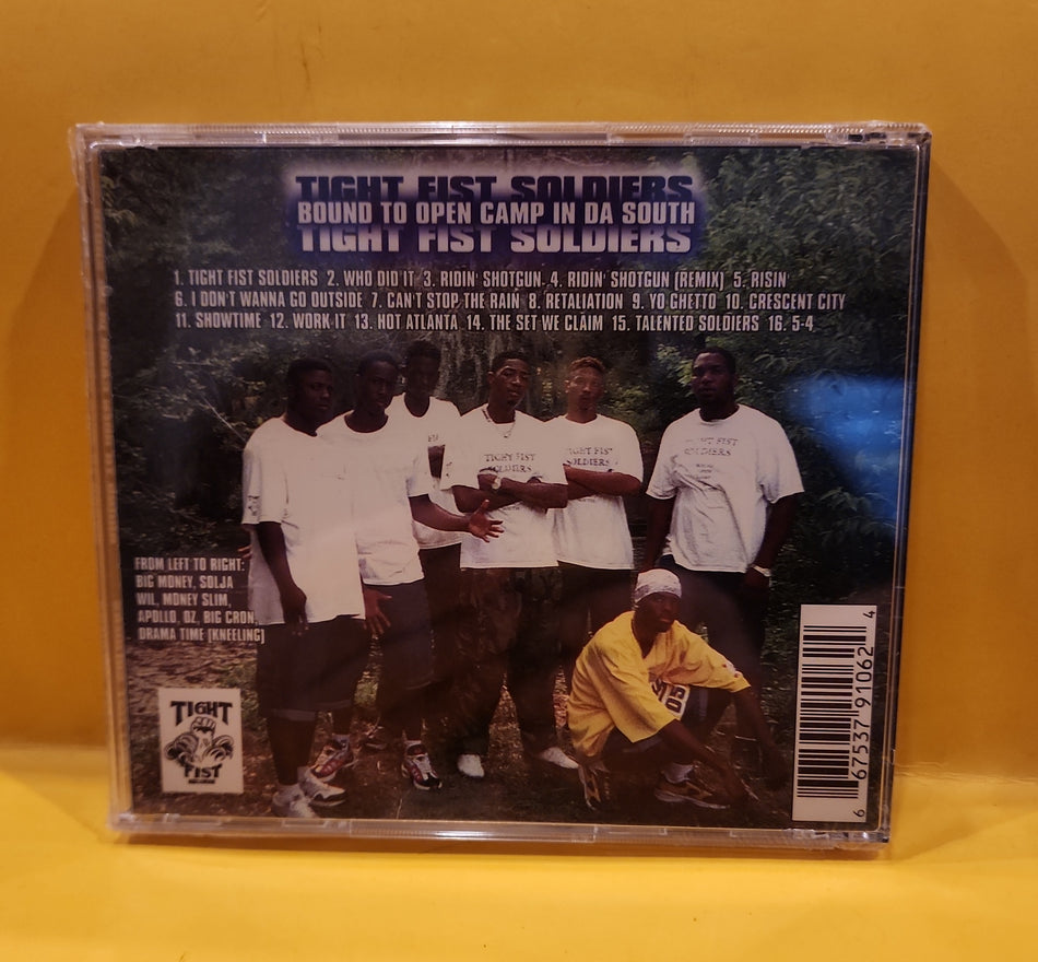 Tight Fist Soldiers - Bound To Open Camp In Da South - 1998 - New - Sealed - CDs