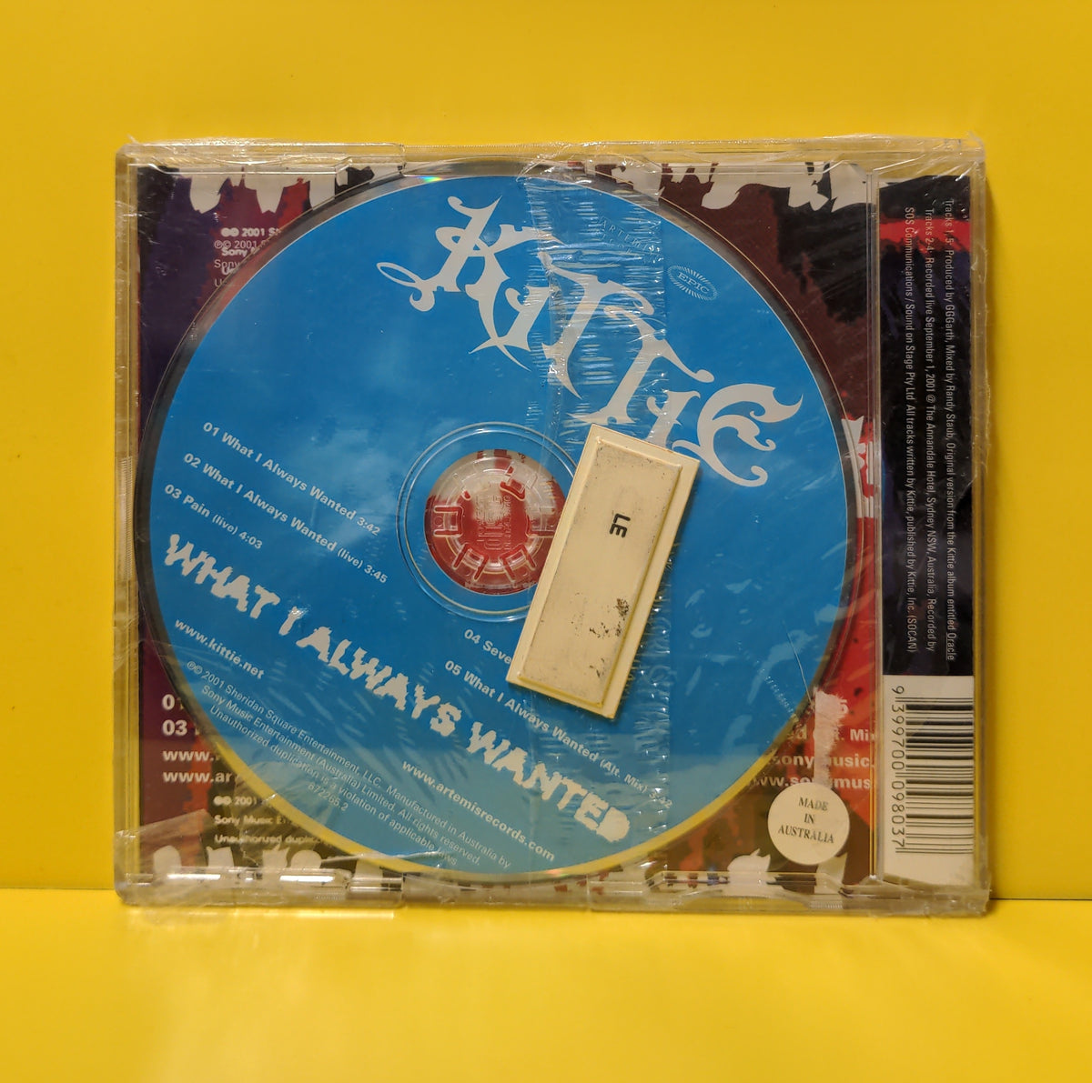 Kittie - What I Always Wanted - 2002 - 672265.2 New - Sealed - CDs