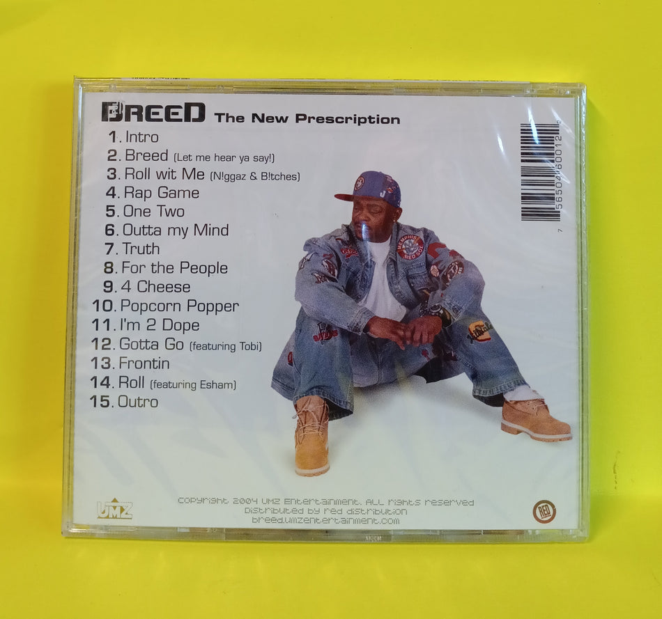 Breed - The New Prescription - 2004 - UMZ6001 New - Sealed - CDs