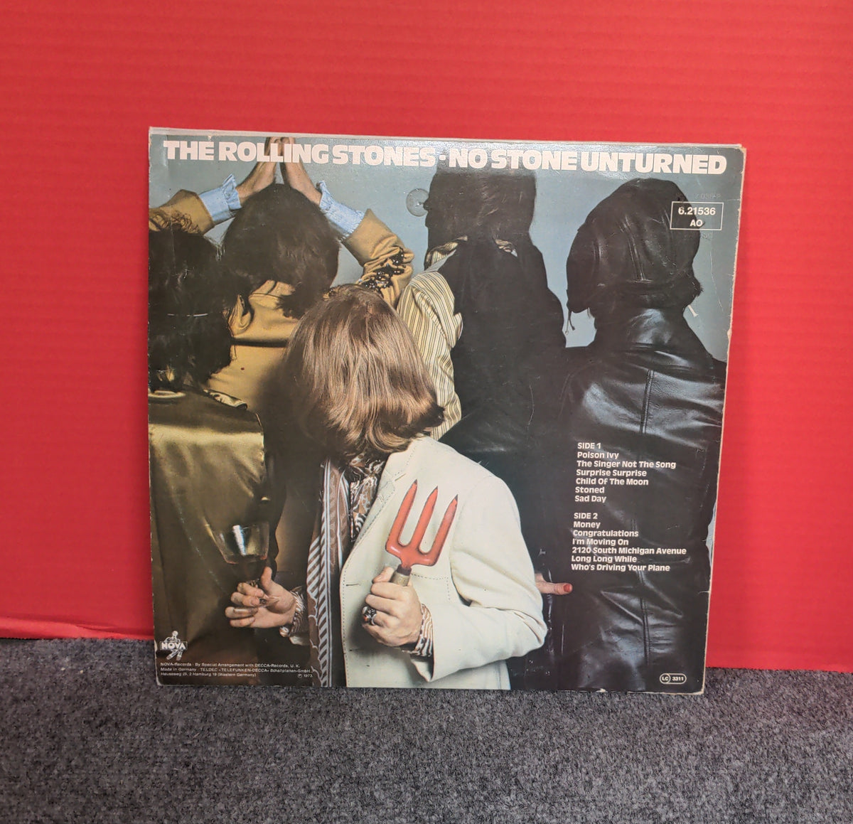 The Rolling Stones  - No Stone Unturned  - 6.21536 Used - VG+ - Vinyl - Reissue - Germany - Nova Cover Decca Labels