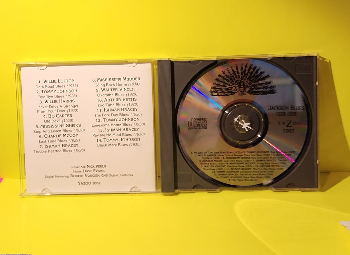Various - Jackson Blues: 1928-1938 - 1991 - 1007 Used - EX - CDs