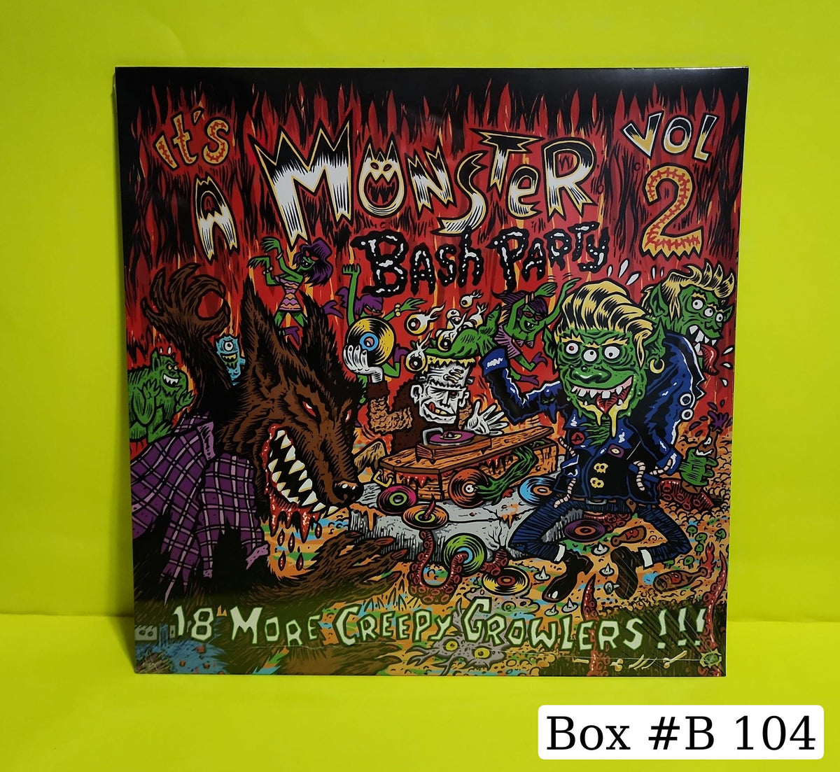 Various - Its A Monster Bash Party Vol. 2 (Netherlands) - 2024 - NOW9 New - Sealed - Vinyl