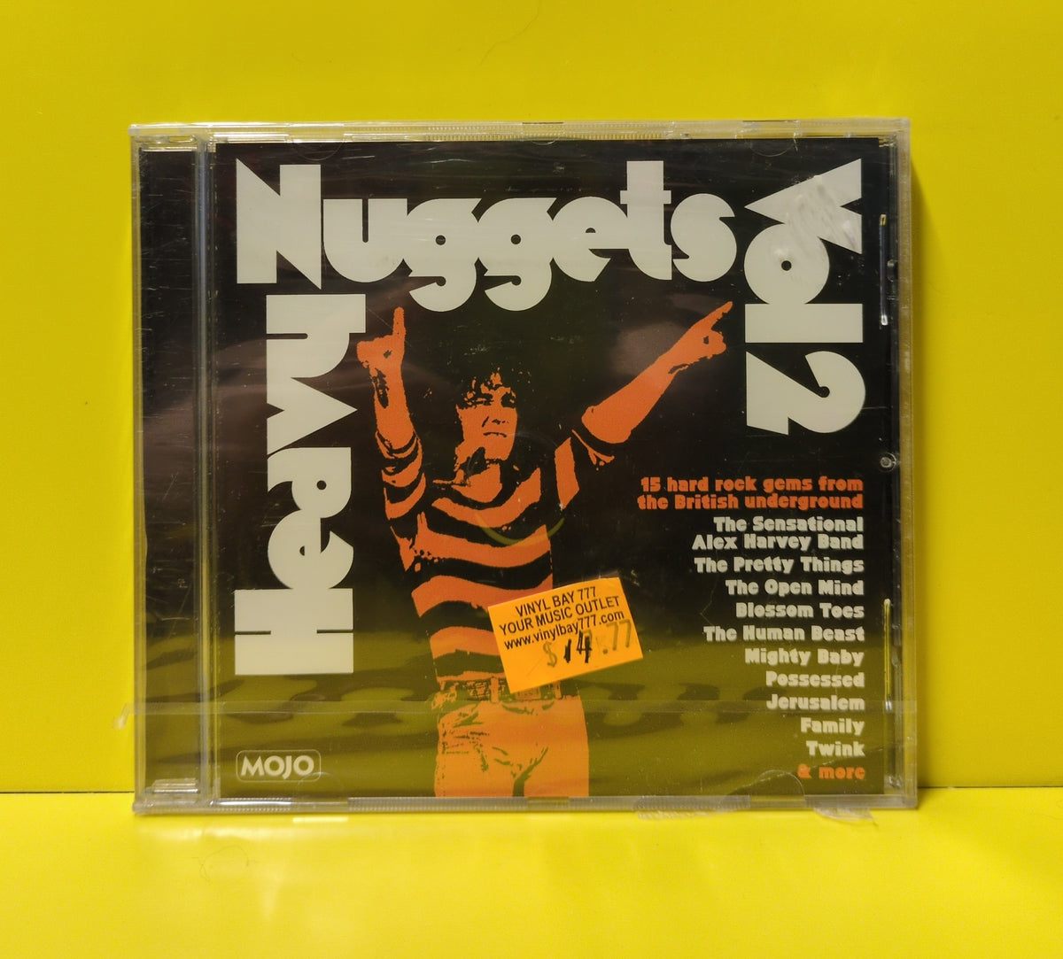 Various - Heavy Nuggets Vol 2 (15 Hard Rock Gems From The British Underground) - 2013 - June 2013 New - Sealed - CDs - Promo