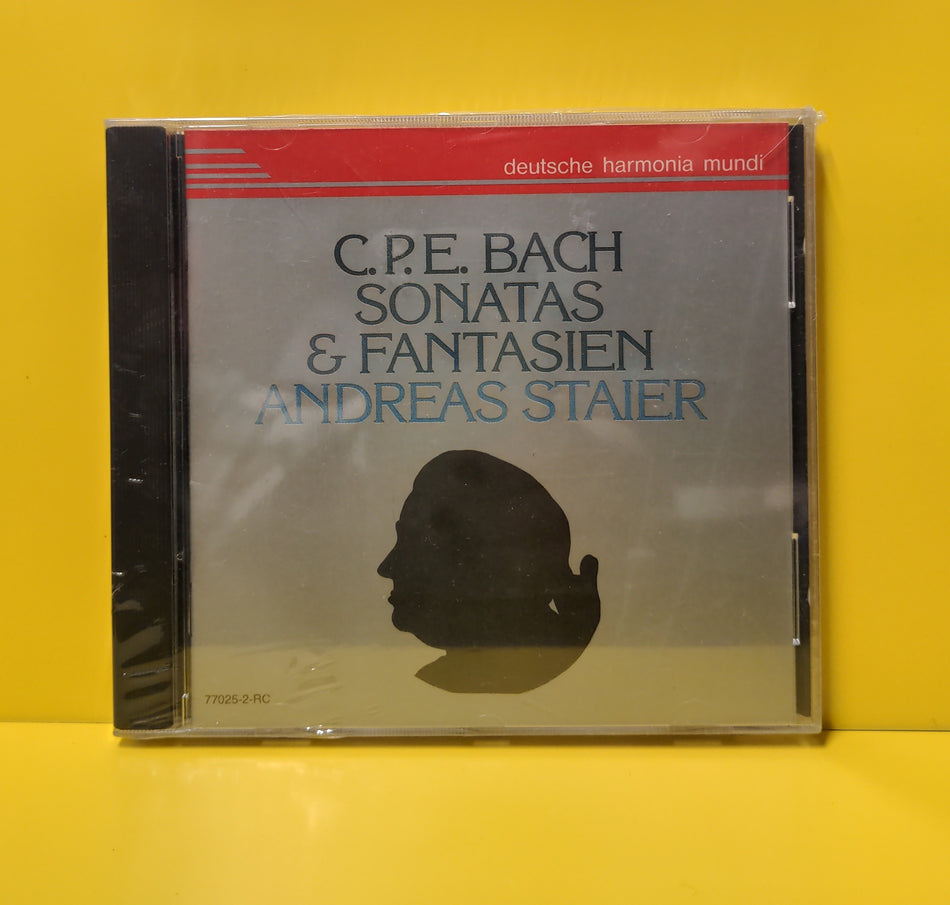 C.P.E. Bach, Andreas Staier - Sonatas & Fantasien - 1989 - 77025-2-RC New - Sealed - CDs