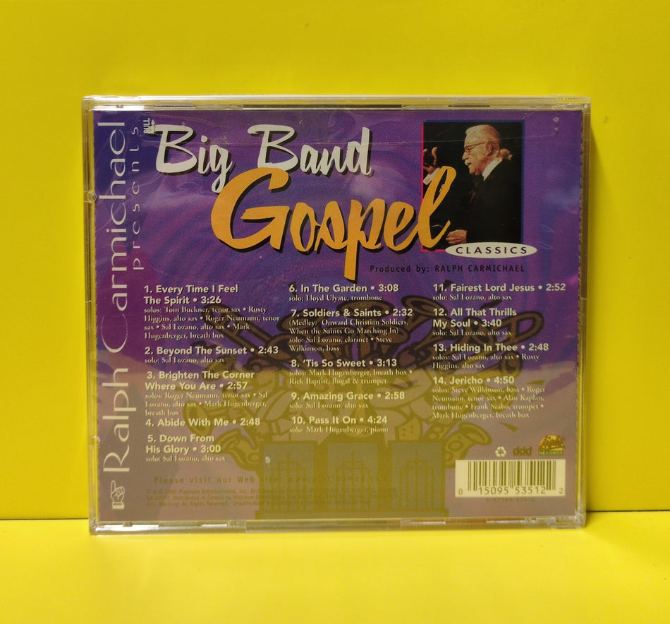 Ralph Carmichael - Presents: Big Band Gospel Classics - 1999 - 5351 2 New - Sealed - CDs