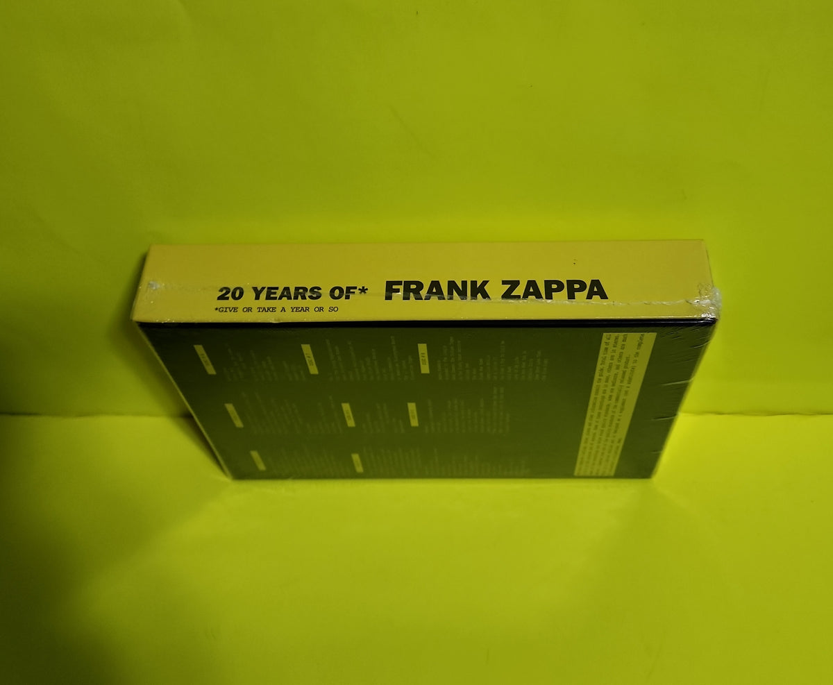 Frank Zappa - 20 Years of Frank Zappa Give Or Take A Year Or So - 2022 - MZ4801/12 New - Sealed - CDs