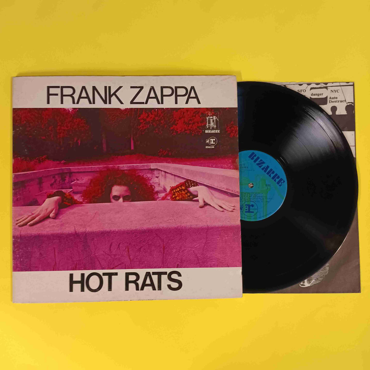 Frank Zappa - Hot Rats (OG Blue Bizarre Label) - 1969 - RS 6356 Used - VG++ - Vinyl