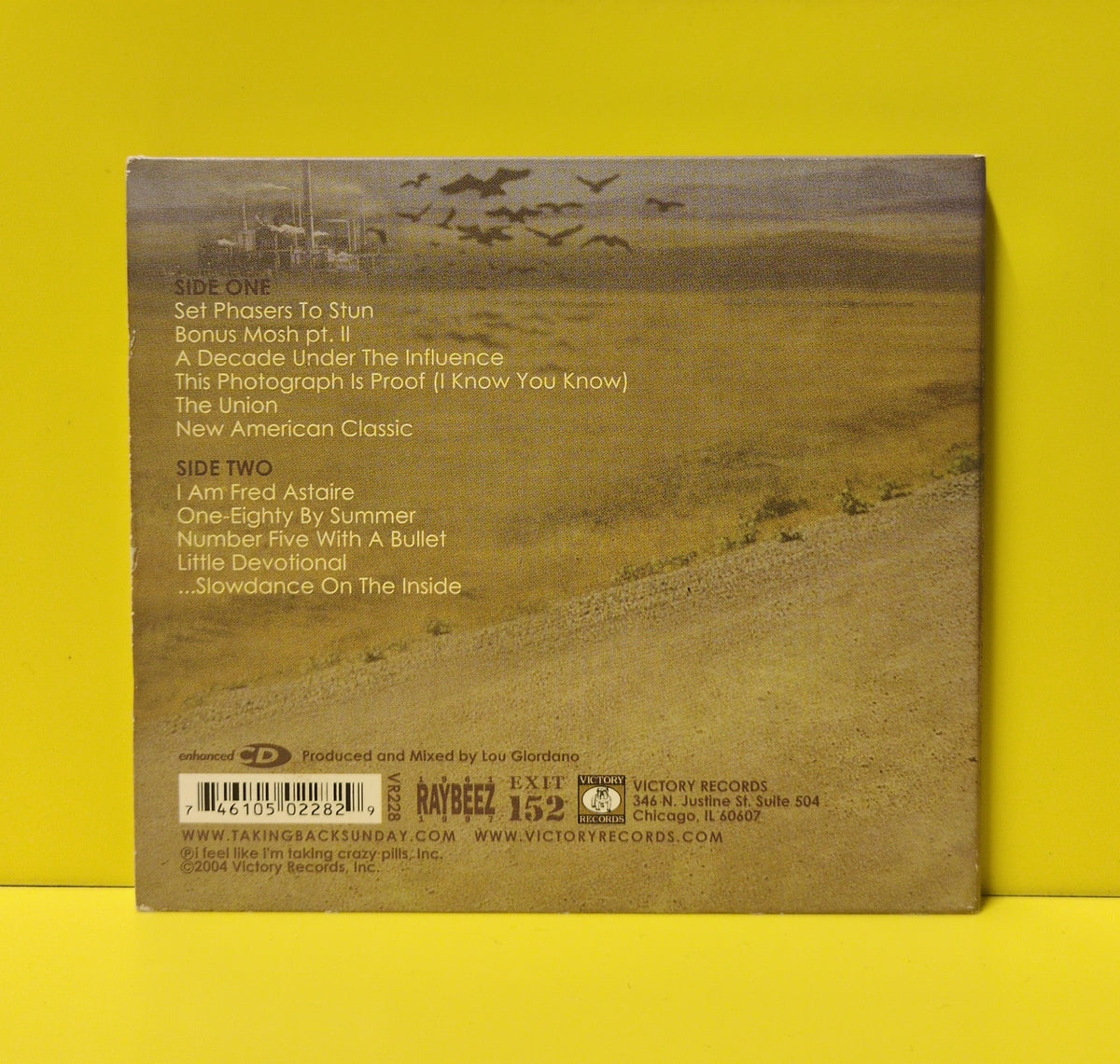 Taking Back Sunday - Where You Want To Be - 2004 - VR228 Used - EX - CDs