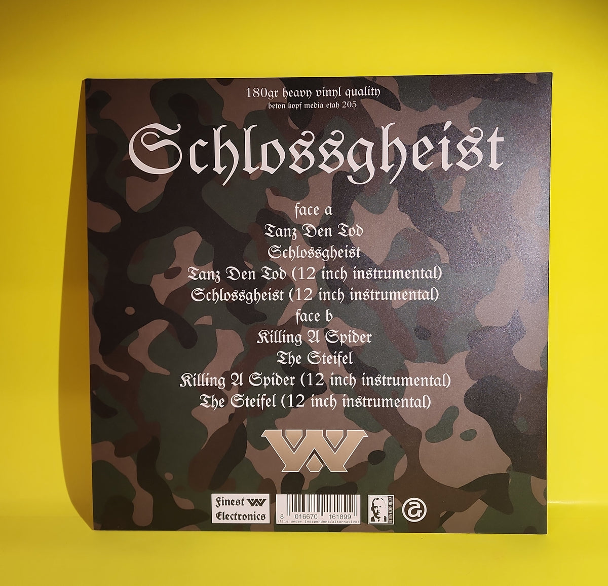 :wumpscut: - Schlossgheist - 2024 - etah 205 Used - EX - Vinyl