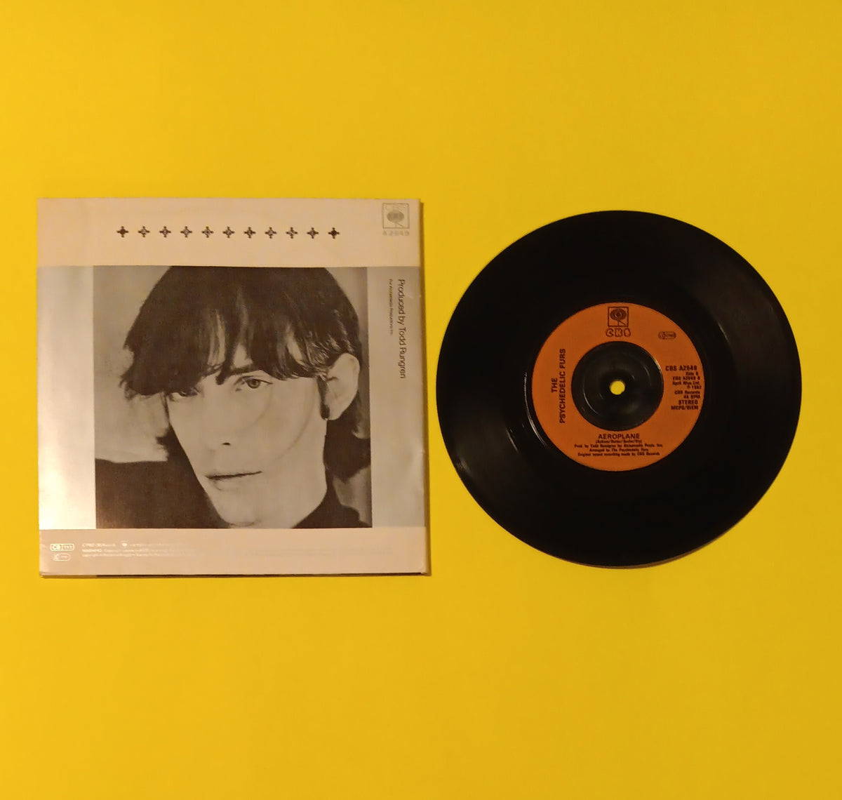 The Psychedelic Furs - Love My Way / Aeroplane (UK 7") - 1982 - CBS A2549 Used - VG++ - Vinyl