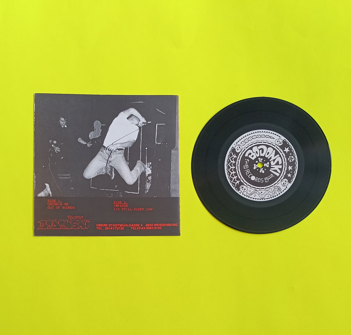 Bandog - Unchain Me - 1992 - Used - EX - 7" Vinyl