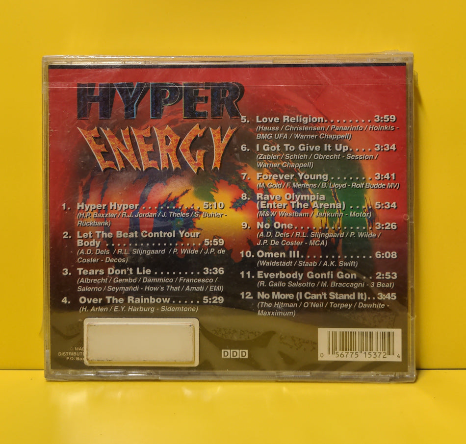 Various  - Hyper Energy (Countdown Mixmasters) - EXM-2-1537 New - Sealed - CDs