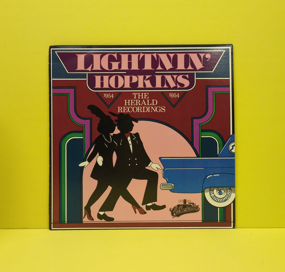 Lightnin' Hopkins - The Herald Recordings - 1954 - 1990 - COL-5121 Used - VG++ - Vinyl - Reissue