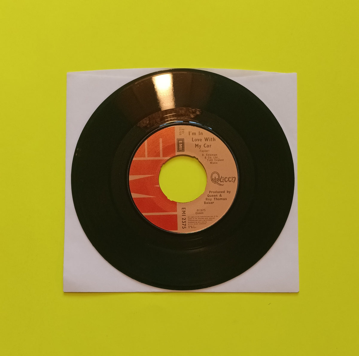 Queen - Bohemian Rhapsody (UK 7") - 1975 - EMI 2375 Used - VG++ - Vinyl