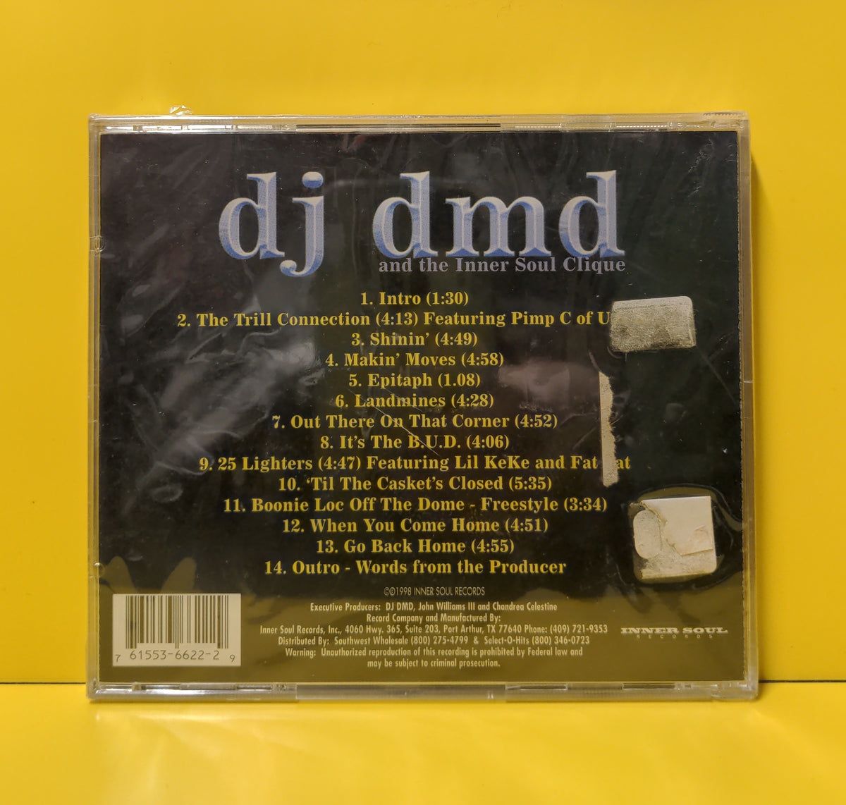 DJ DMD - Twenty-Two: P.A. World Wide - 1998 - ISO-6622 New - Sealed - CDs