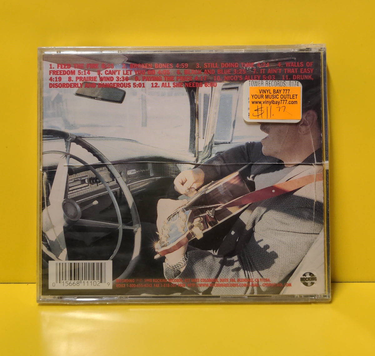 Doc West And The Yard Dogs - Feed The Fire - 1998 - New - Sealed - CDs