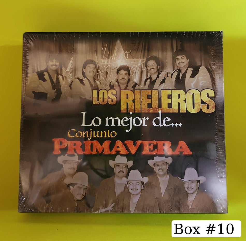 Los Rieleros - Lo major de.. Conjunto Primavera - 2008 - JOTR-0808 New - Sealed - CDs