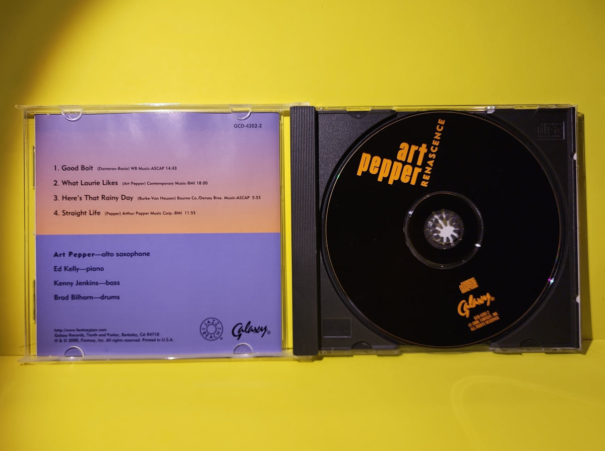 Art Pepper - Renascence - 2000 - GCD-4202-2 Used - EX - CDs