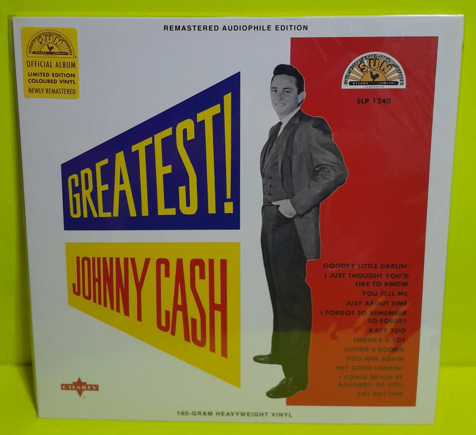 Johnny Cash - Greatest! - 2018 - 1240 New - Sealed - Vinyl