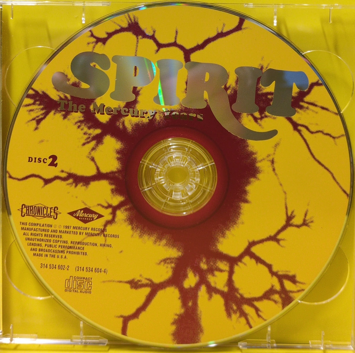 Spirit - The Mercury Years - 1997 - 314 534 602-2 Used - NM - 2xCD