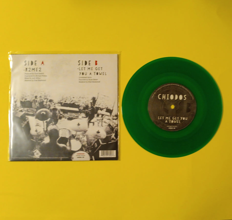 Chiodos - R2ME2 / Let Me Get You A Towel - 2014 - 81794-7 Used - EX - 7" RSD Green Color Vinyl