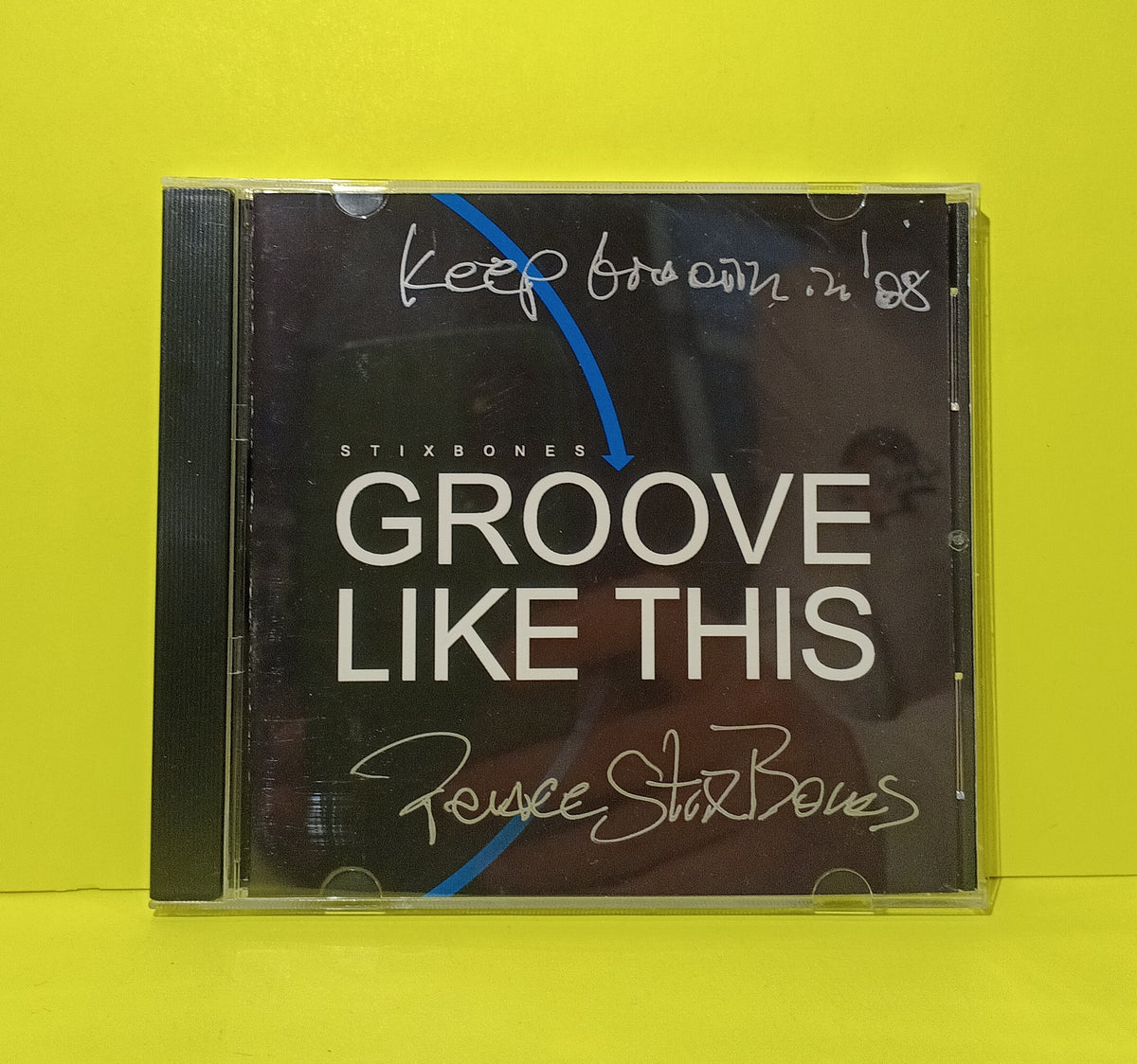 Stix Bones - Groove Like This AUTOGRAPHED CD - 2006 - Used - EX - CDs
