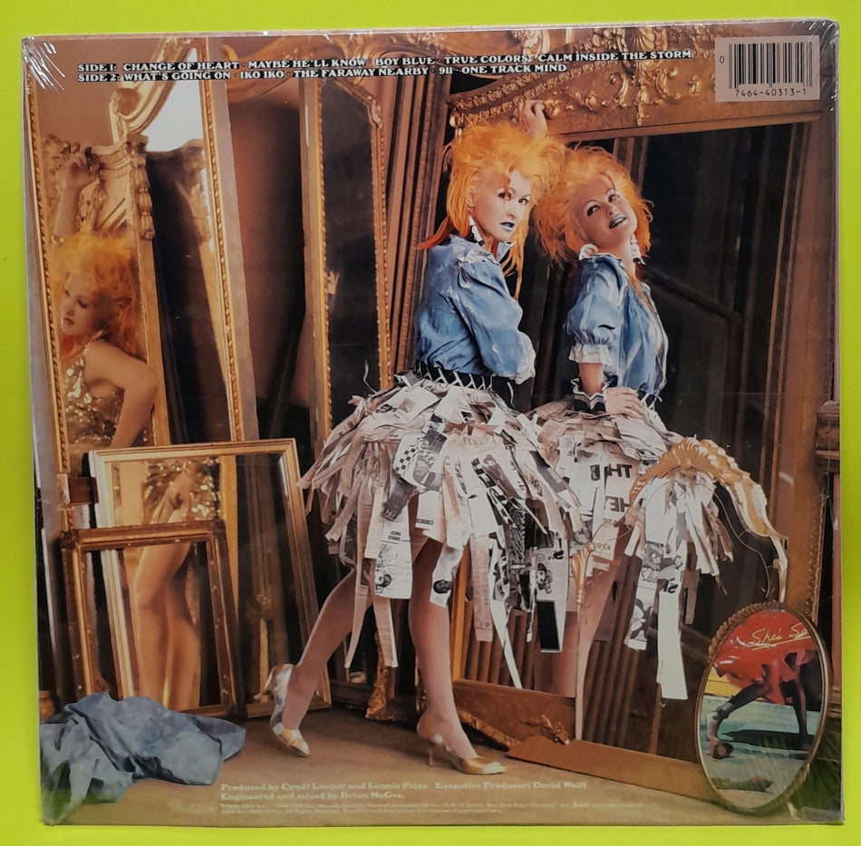 Cyndi Lauper - True Colors - 1986 - OR 40313 New - Sealed - Vinyl