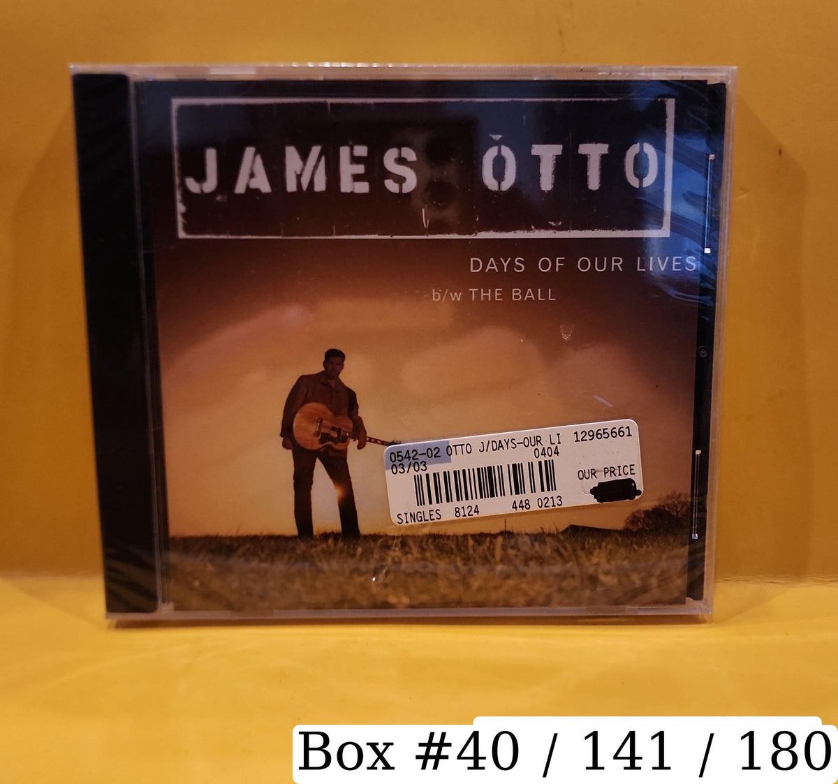 James Otto - Days Of Our Lives - 2003 - B0001500-32 New - Sealed - CDs