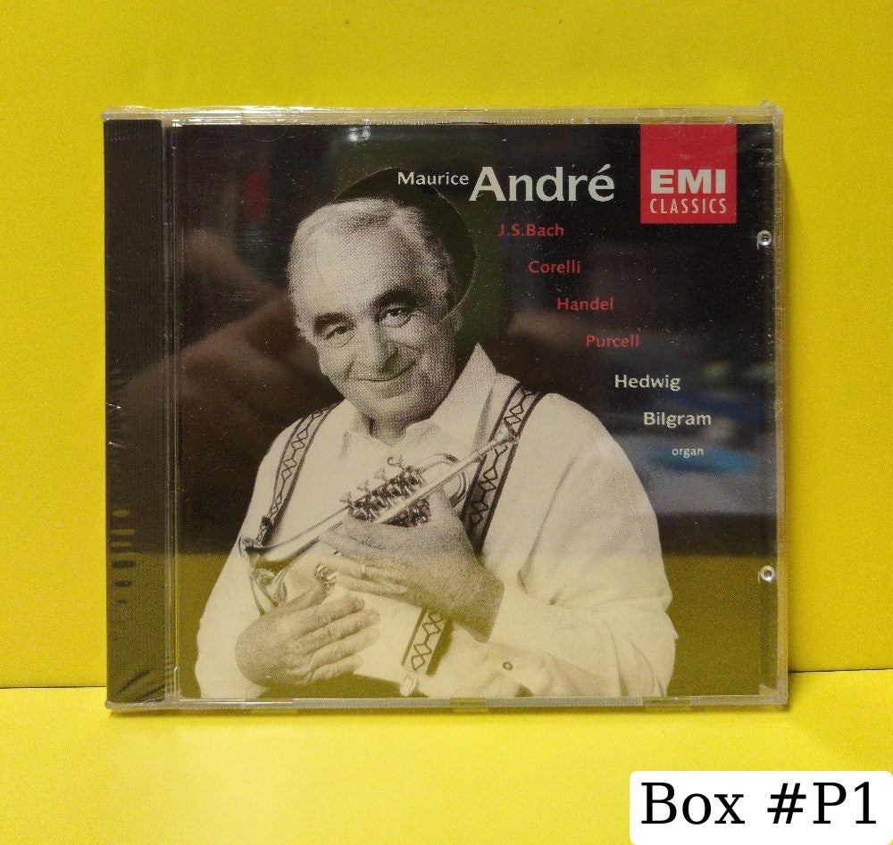 Maurice Andre, Hedwig Bilgram - Bach, Handel, Purcell, etc. - 1992 - CDC 7 54330 2 - New - Sealed - CDs