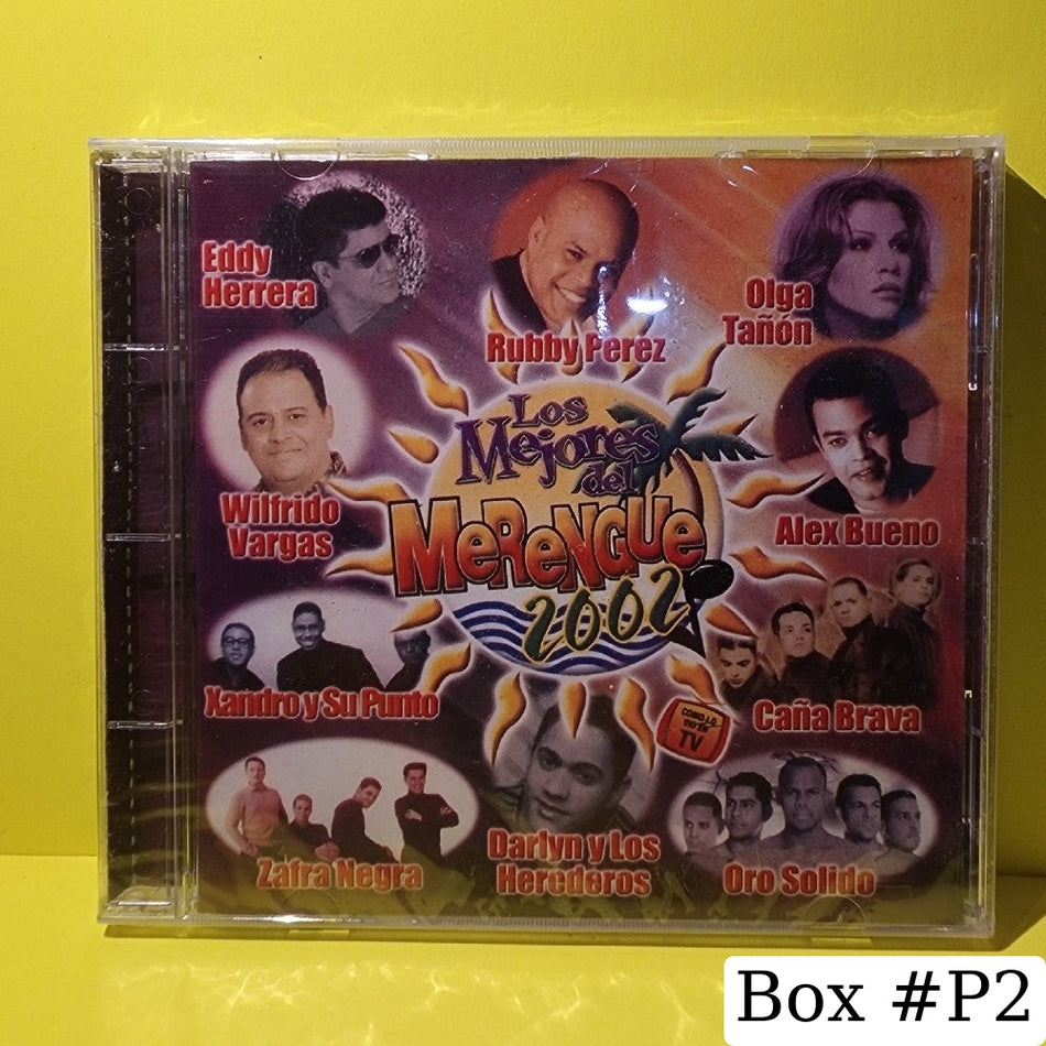 Various  - Los Mejores Del Merengue 2002 - 2002 - 744 950 384-2 - New - Sealed - CDs