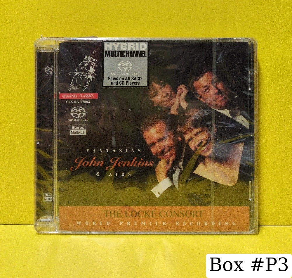 The Locke Consort, John Jenkins - Fantasias & Airs - 2002 - CCS SA 17602 - New - Sealed - CDs - SACD