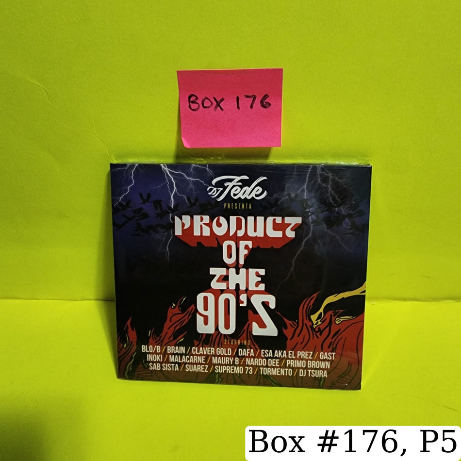 DJ Fede - Product Of The 90's - 2019 - ODR072CD New - Sealed - CDs