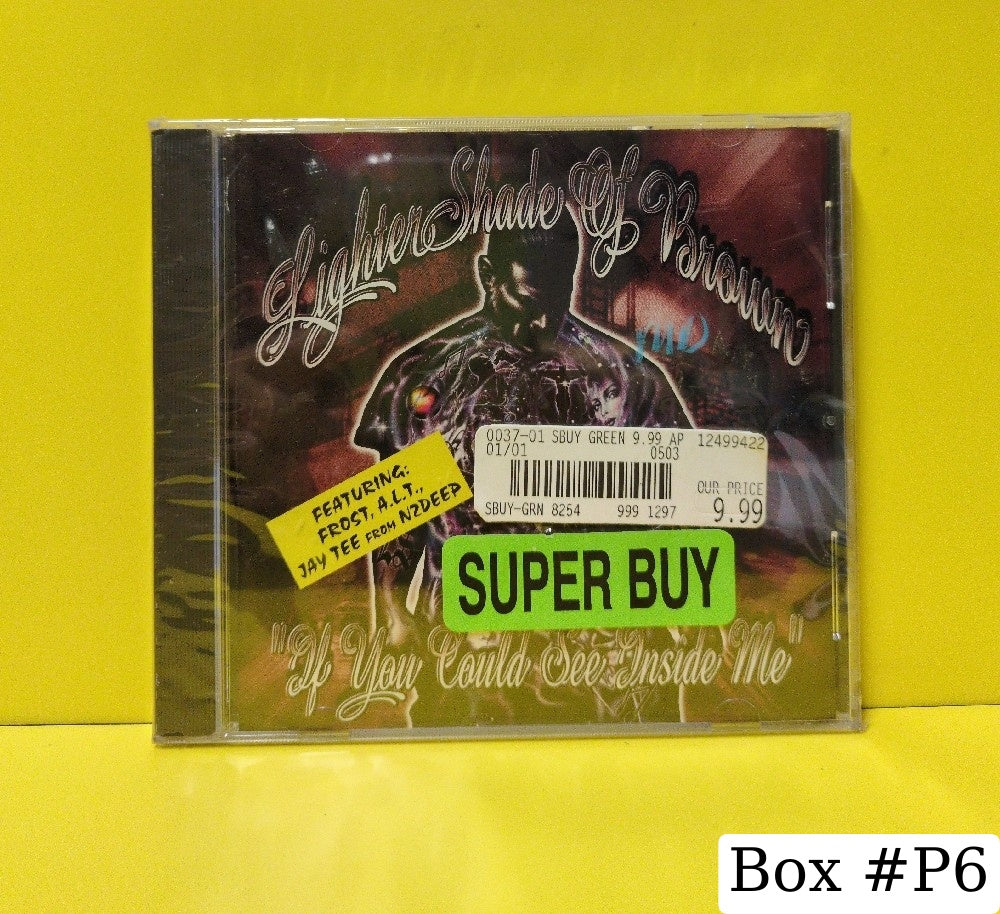 Lighter Shade Of Brown - If You Could See Inside Me - 1999 - 61625-2 - New - Sealed - CDs