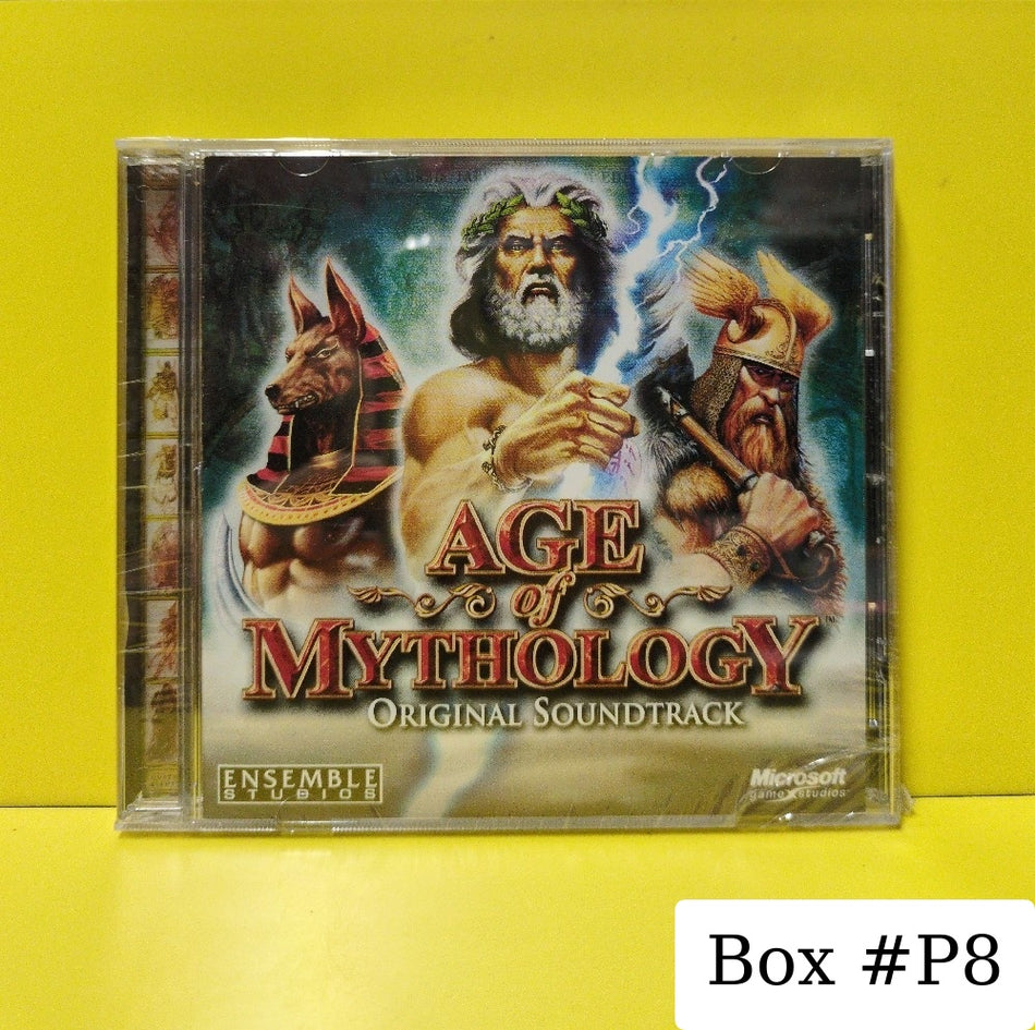 Stephen Rippy And Kevin McMullan - Age Of Mythology (Original Soundtrack) - 2002 - SE-2-001-2 - New - Sealed - CDs
