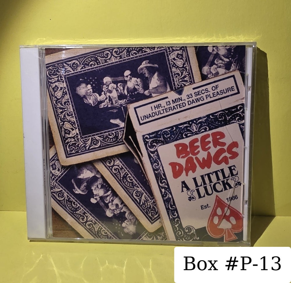 Beer Dawgs - A Little Luck - 2001 - BS002 - New - Sealed - CDs