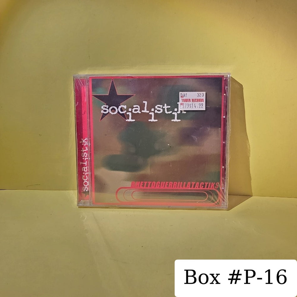 Socialistik - Ghettoguerillatactiks - 1988 - New - Sealed - CDs
