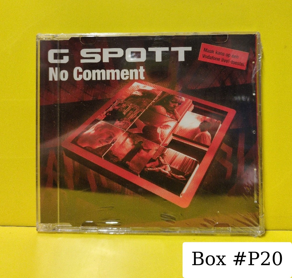 G-Spott - No Comment - 2003 - 981 491-3 - New - Sealed - CDs - CD Single - Netherlands Import