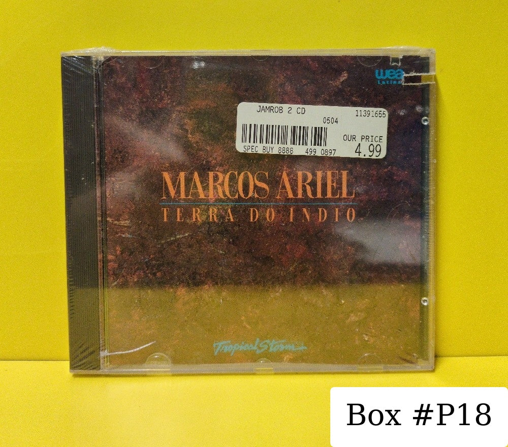 Marcos Ariel - Terra Do Indio - 1988 - WH 55942 - New - Sealed - CDs